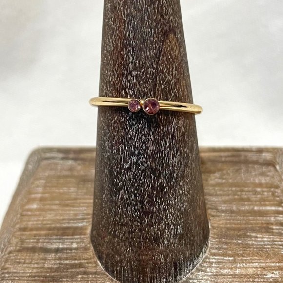 Anthropologie Jewelry - Double Dot Ring Size 7